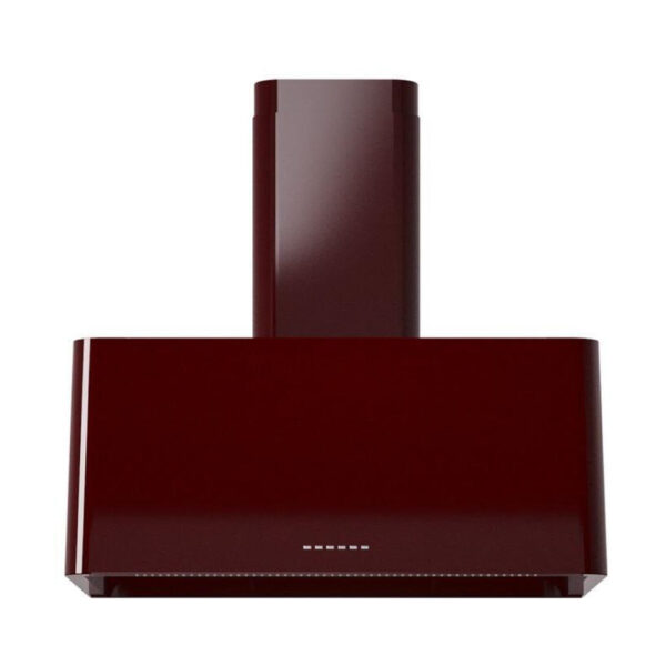 Nostalgie 30 Inch Burgundy Wall Mount Convertible Range Hood