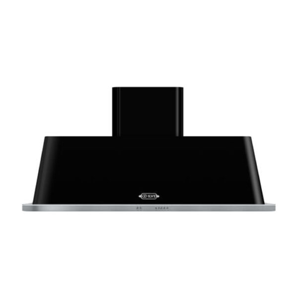 Majestic Series 60 Inch Wall Mount Ducted Hood with 600 CFM, Halogen Lights, Handcrafted from Italy, High-End Workmanship, Anodized Aluminum Grease Filters in Glossy Black